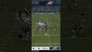 Riley Moss gets ahead of the receiver to snag an interception #broncos #madden #nfl #shorts