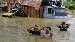 Aceh auf Sumatra: Vier Tage Regen und Überschwemmungen
