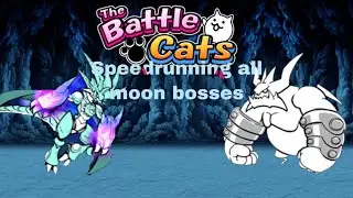 Speedrunning all bosses in eoc and itf battle cats!