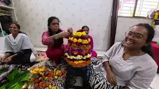 Palava Phase2 Telugu Samajam Bathukamma Sambaralu🙏🏻💐 #Engili Pula Bathukamma🙏🏻💐 Part-1