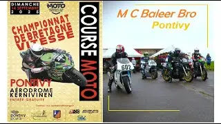 Bretagne Vitesse Moto - Pontivy a&eacute;rodrome - MC Baleer Bro. (Short - Images 1080p HD)