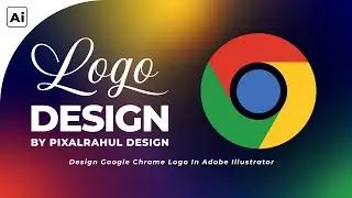 Create google Chrome Logo With Easy Technique