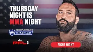 PFL3 | 2019 Live at the Nassau Coliseum in Uniondale, NY