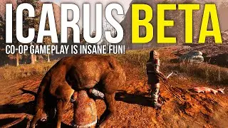 The next BIG Co-op Survival Game?! ~ Icarus Beta Gameplay