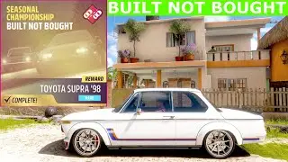 Seasonal Championship - BUILT NOT BOUGHT | BMW 2002 Turbo | B700 BARN FINDS | Forza Horizon 5