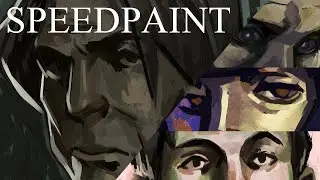 SPEEDPAINT | Portraits in Disco Elysium style