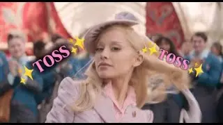 Glinda tossing her hair for 2 minutes and 18 seconds straight