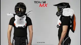 Tech-Air MX Airbag Deployment Slow Motion Video | MxBoot.com
