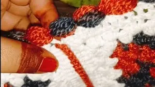 Crusted table mate sliding design 💯👈 woolen 🧶🪡🧵🫶 new design