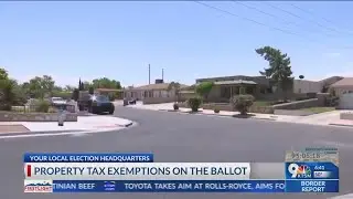 Property tax exemptions on the ballot