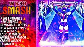 WR3D SMASH V2 RELEASED WITH NEW FEATURES ! NEW MATCH TYPES, ARENAS, TEXTURES || REAL ENTRANCE MORE..