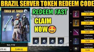 Brazil Server New  Token Redeem Code | Brazil Server Me 9999 Diamond Kaise Le Free Fire