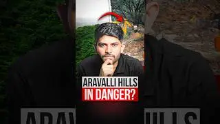 Aravali Hills are getting Destroyed 😢
