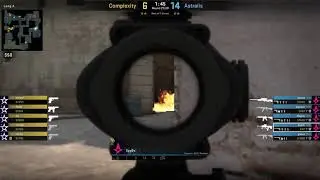 Xyp9x vs Complexity - de_dust2 - CT by demtovideo
