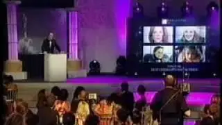 Irish Film & TV Awards, with Gillian Anderson
