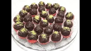 راس العبد  من مطبخ ابو راجي - Chocolate cake balls from Abou Raji's kitchen