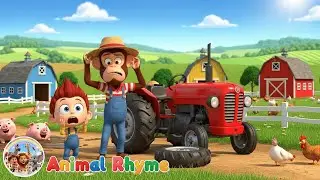 Monkey Farmer Reclaims Wheel! 🐒🚜 | Fun Adventure Song for Kids