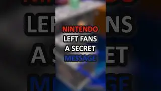 A Secret Message Nintendo Left For Fans!