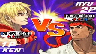 Street Fighter III: 3rd Strike - RichterMasters (Ken) vs richterhayabusa (Ryu)