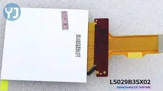 LS029B3SX02 LCD 2.9 Inch 1440X1440 Square Dual Lcd Screens