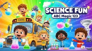 Magic School Bus Adventure 🚌✨ | ABC Magic 123 | Fun Learning for Kids
