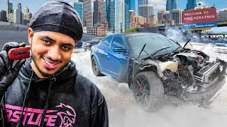 SLIDING EVERY CORNER IN PHILLY *GONE WRONG*