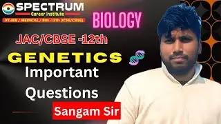 Genetics #JAC-12th #Important Questions #biologyclass12 