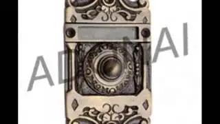 Antique Brass Bell Push