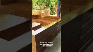 kursi tamu minimalis box jati