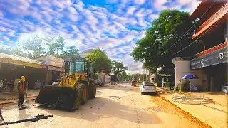 Siem Reap Street Videos Travel - Khnar chas Street and 7 Makara Street-Street Update2021