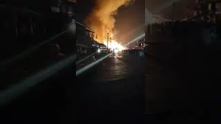 Fire accident in Rangat (Andaman and nicobar islands)22/1/2024
