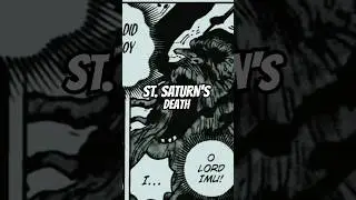 Why Imu Killed St. Saturn... #anime #explained #onepiece #shorts #onepiecemanga