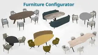 3D-конфигуратор мебели с дополненной реальностью &mdash; столы, стулья, диваны на заказ