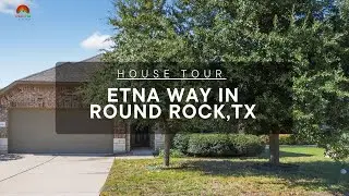 Экскурсия по дому MLS: 6916 Etna Way в Раунд-Роке, штат Техас. Очаровательный дом в Сиене с кабин...