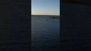 View from my balcony on the NCL joy at royal Caribbean paradise island at Nassau (Jan 1 2026)