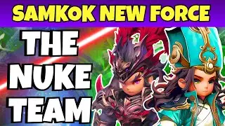 THE NUKE META TEAM! | Samkok New Force | TapScreen Gaming