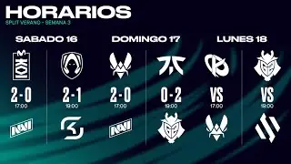 JORNADA 8 - LEC - VERANO 2025 - LEAGUE OF LEGENDS