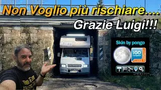 Panico! Navigatore in Camper #navigation #camper #faidate #street
