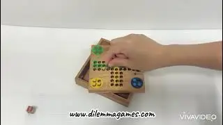 LUDO, a classic all family fun game by DILEMMA GAMES