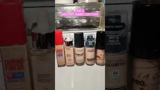 TOP 5 LOW COST #top5 #makeup #lowcost