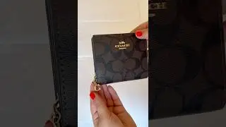 the perfect small wallet #coach #wallet #fashion #cute #unboxing #aesthetic #shorts #essentials
