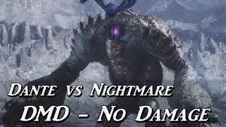 【DMC5】ダンテvsナイトメア - DMD - ノーダメージ【デビルメイクライ5】Dante vs Nightmare - No Damage