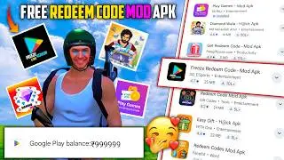 I TRIED FREE REDEEM CODE APP😲| 800 REDEEM CODE FREE🥳| HOW TO GET GOOGLE PLAY STORE REDEMEM CODES