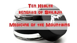 Ten benefits of Shilajit in traditional Indian Ayurvedic medicine ~ Mumijo