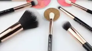 Jessup Black Rose Gold Makeup Brushes