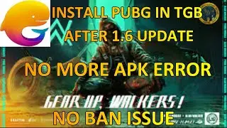 HOW TO DOWNLOAD TGB WITHOUT ANY ERROR AFTER 1.6 UPDATE | ULTIMATE LAG FIX |NO BAN 