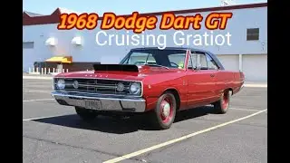 1968 Dodge DART GT Mopar with a 410 stroker, 4 speed and 4.10 gear cruising Gratiot Avenue