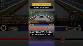 🥊 EUROPEAN RUMBLE WINNER: @npcmaster3304 (02/08/2026)