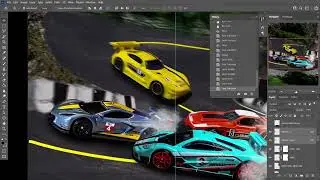 Hot Wheels Compositing with Photoshop.