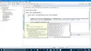 How to write in Excel File in Selenium